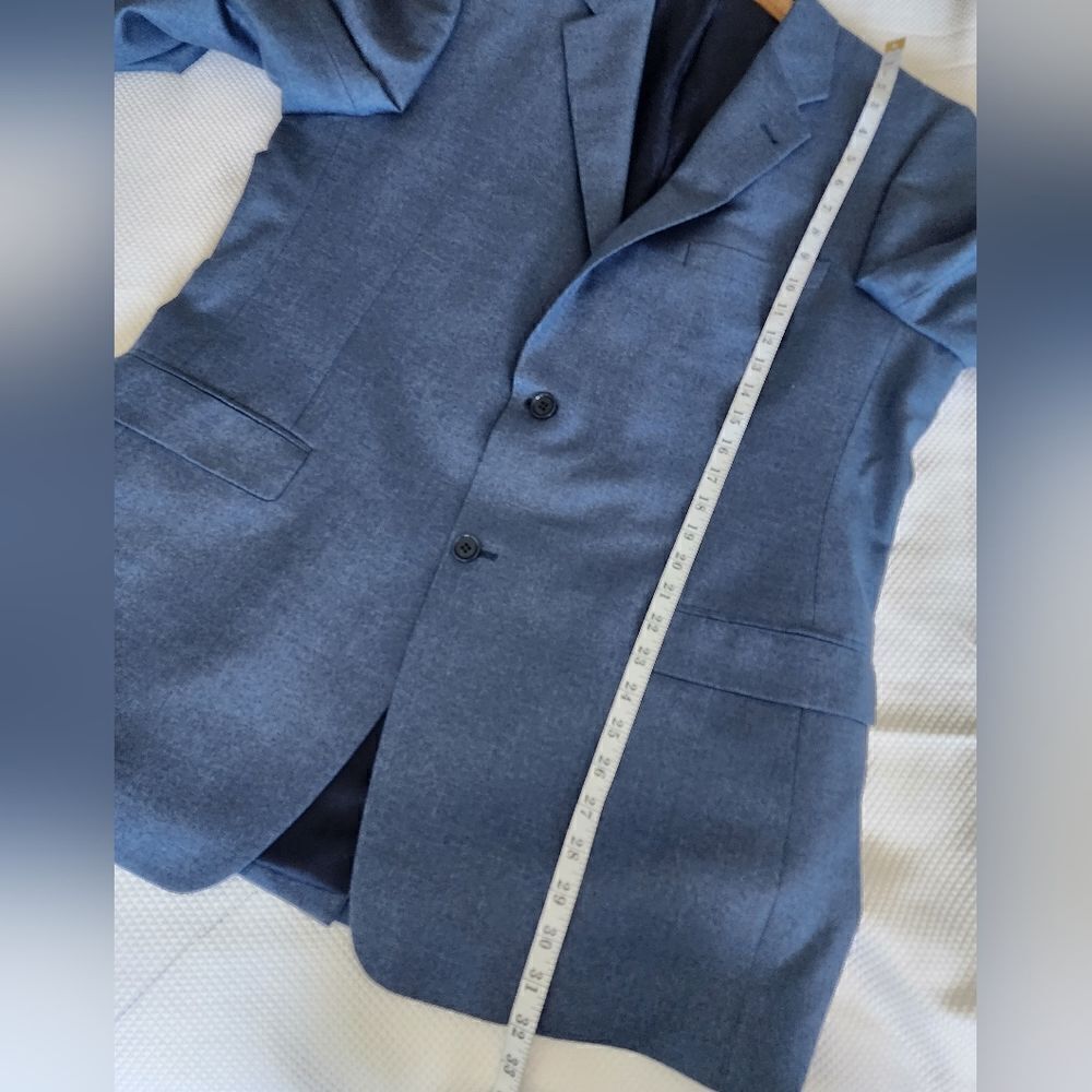 Turnbury blazer sport coat jacket silk and wool blend - Picture 13 of 13